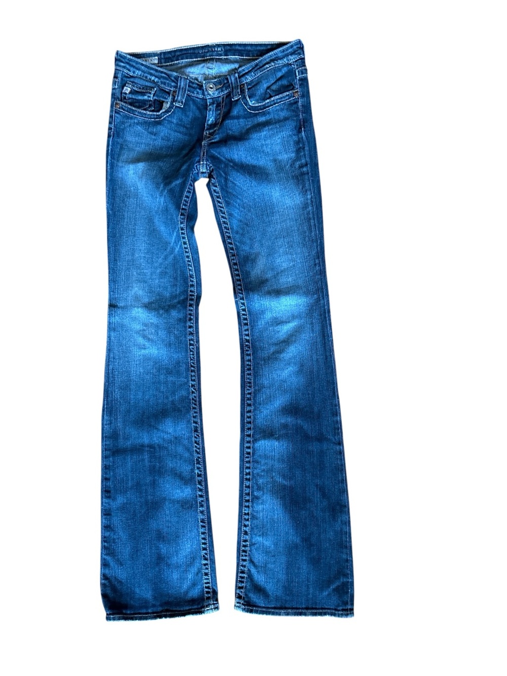 Big Star Casey K Women's Blue Bootcut Jeans Western Cowgirl 27XL